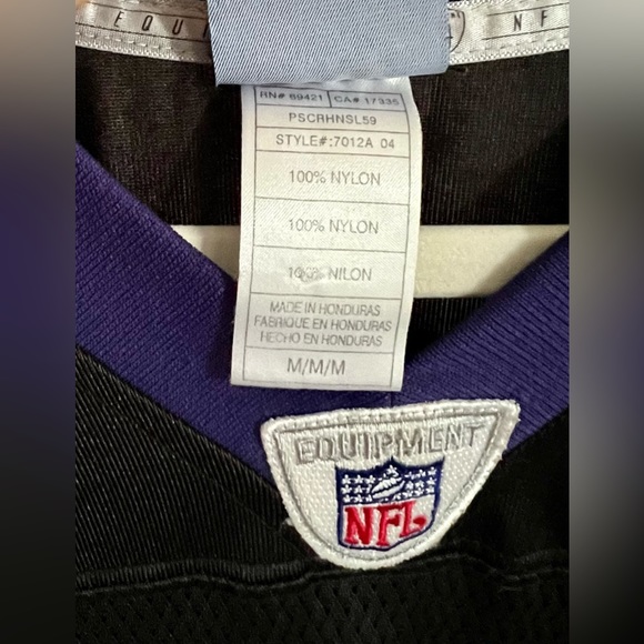 🏈Baltimore Ravens #86 Todd HEAP Reebok Equipment NFL Replica Jersey Size Medium - Picture 6 of 7